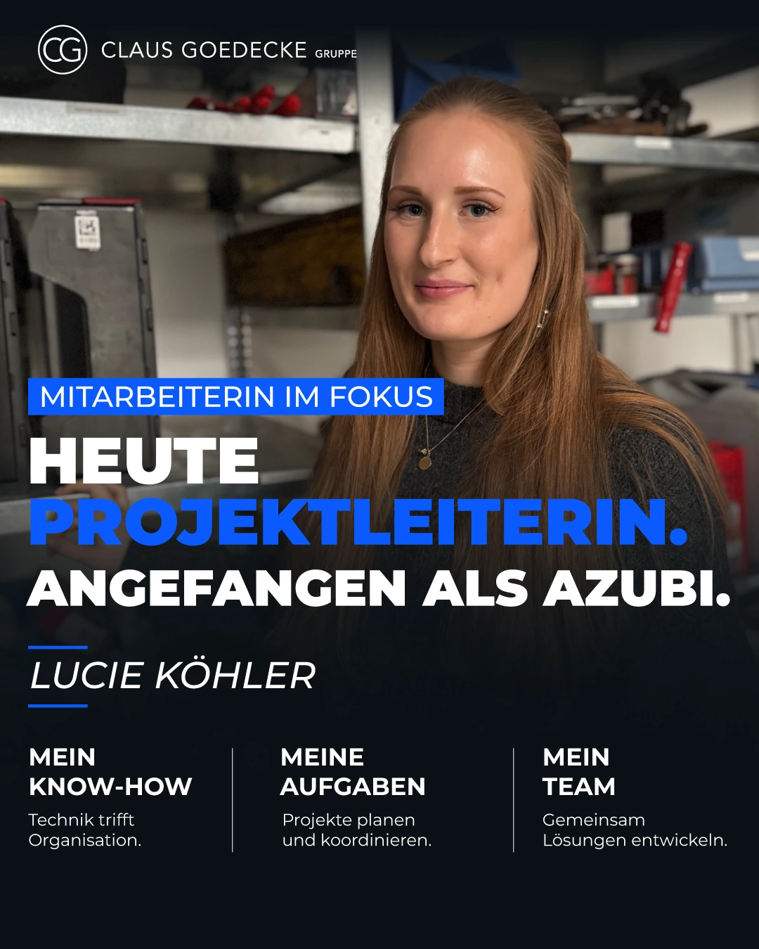 Originalbeitrag zum Karriereweg von Lucie Köhler